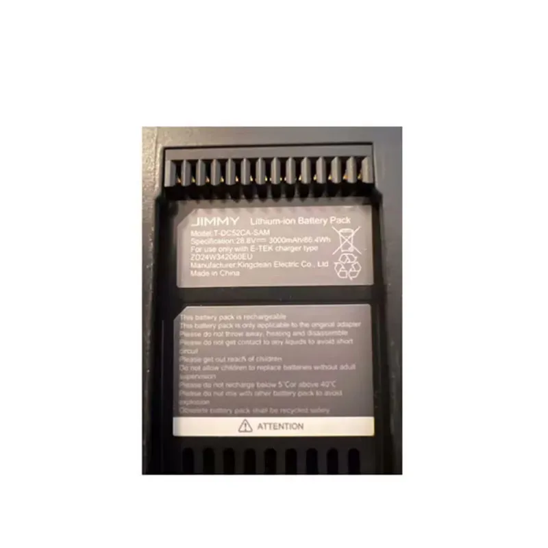 Jimmy H10 Pro Set Baterii