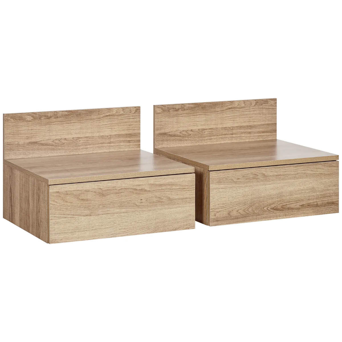 Noptiere HOMCOM Suspendate PAL Set 2 43x36.5x30.5 cm