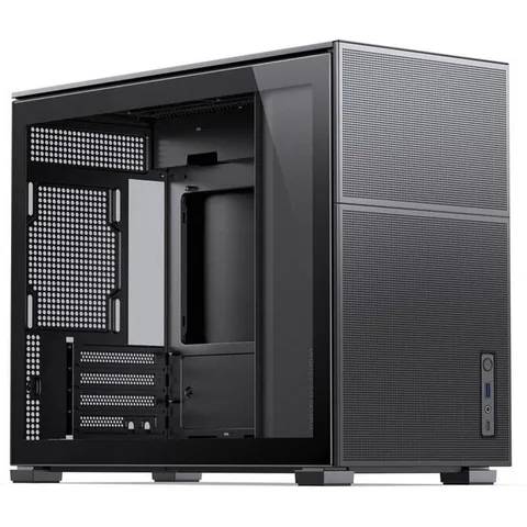 Jonsbo D31 MESH Micro-ATX Sticla Temperata Negru