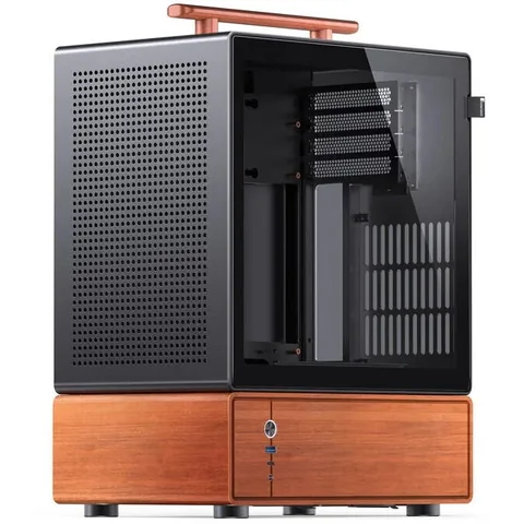 Jonsbo T7 Midi Tower mATX Tempered Glass Negru