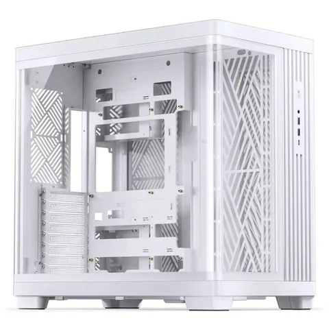 Jonsbo TK-4 Midi-Tower ATX Sticla Temperata Alb