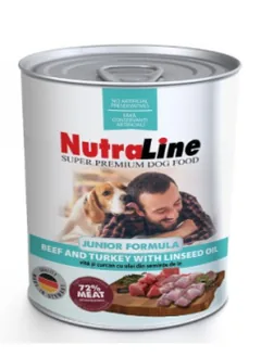 Conserva Caine Nutraline Junior Vita/Curcan Ulei de In 800g