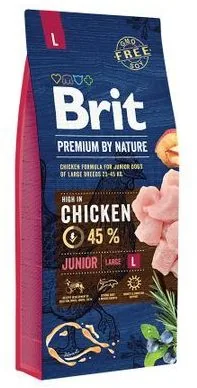 Brit Premium By Nature Junior L 15kg