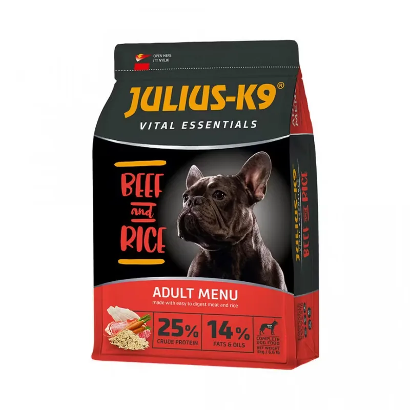 Hrana Uscata Caini Julius K9 Adult Vital Essentials Vita & Orez 12kg