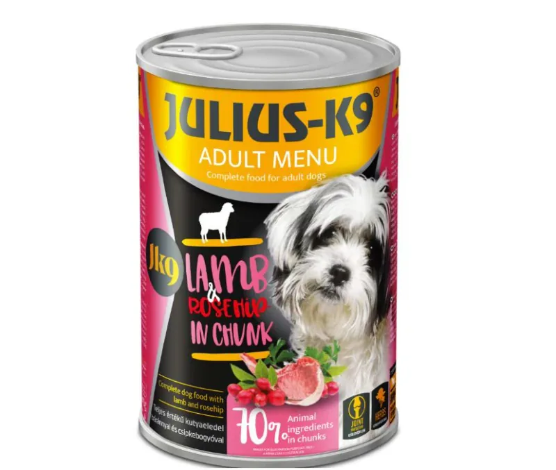 Hrana Umeda pentru Caini Julius K9 Miel si Macese 1240g