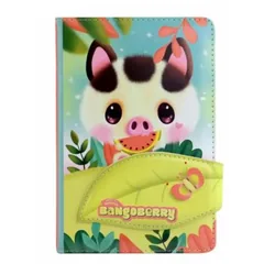 Jurnal Bangoberry Pally Panda 192 Pagini 13.5x19.5x2.5cm cu Clapa Magnetica