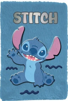Jurnal de Pluș Paso Stitch A4 Albastru