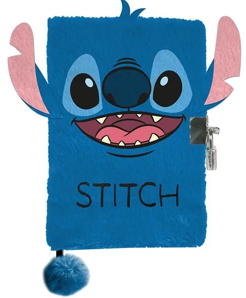 Jurnal de Plus Paso Stitch A5 cu Lacat Gri