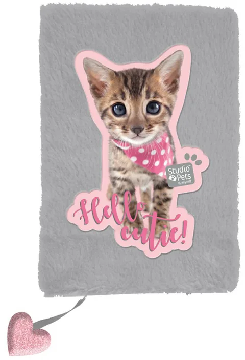 Jurnal de Plus Paso Studio Pets A5 80 File Hello cutie