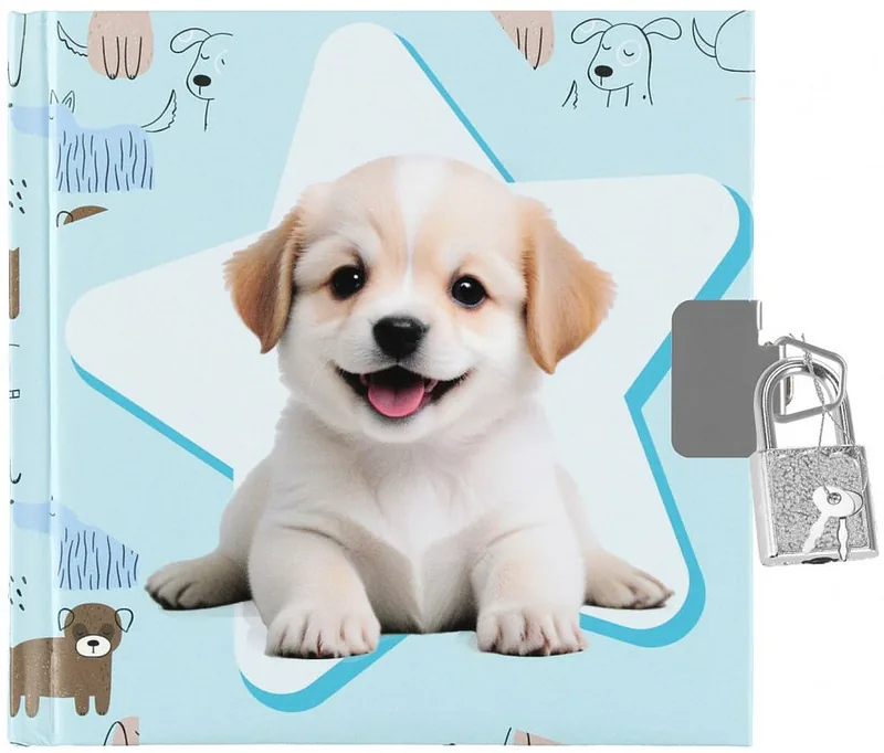 Jurnal Secret cu Lacăt Starpak Cuties Doggy
