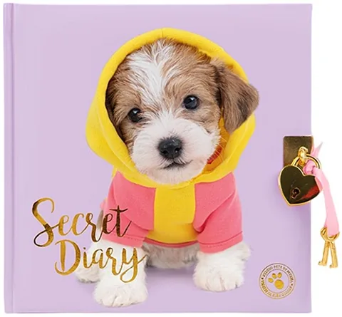 Jurnal Secret cu Lacăt Studio Pets Cățeluș Jack Russell