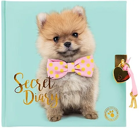 Jurnal Secret cu Lacăt Studio Pets Puppy Pomeranian