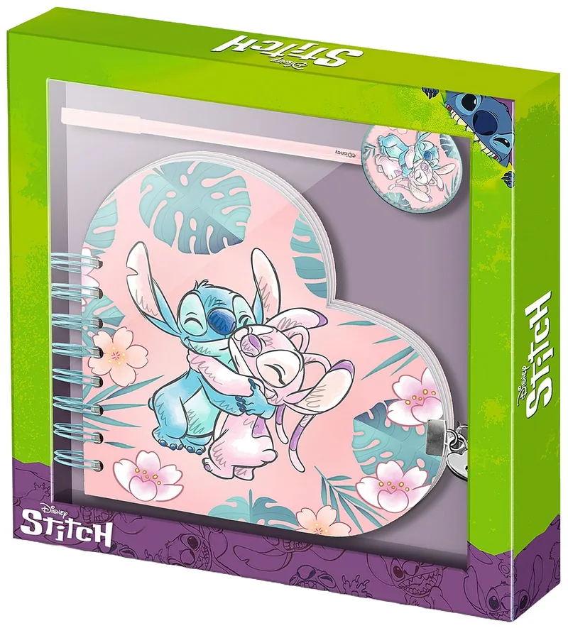 Jurnal Secret cu Pix Karactermania Lilo & Stitch Hug