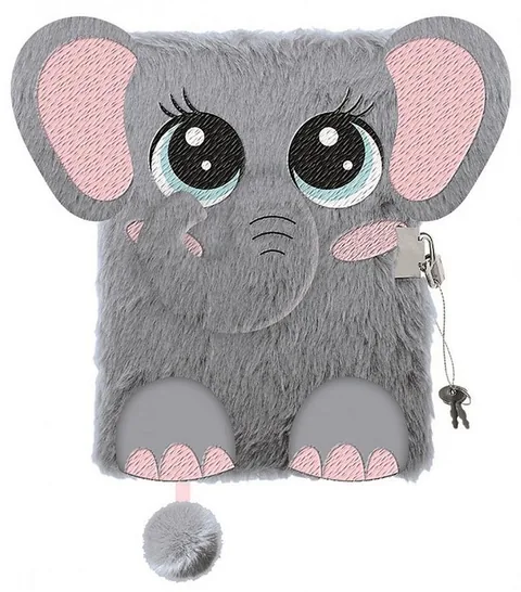 Jurnal Secret de Pluș St. Majewski My Little Friend Pui de Elefant