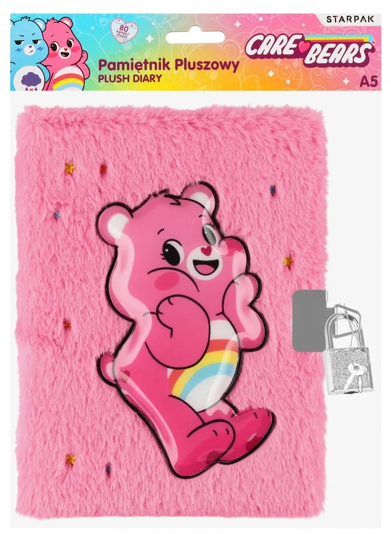 Jurnal Secret de Plus Starpak Care Bears A5 80 File Roz