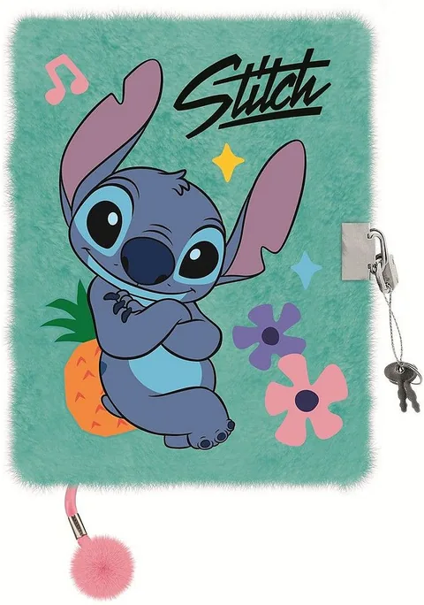 Jurnal Secret de Plus St.Majewski Stitch A5 Aloha