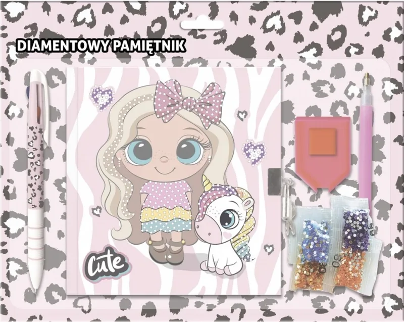 Jurnal Secret Derform Best Friends 10 Diamant Cu Pix 3 Culori