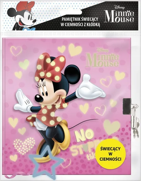 Jurnal Secret Derform Disney Minnie Mouse Strălucitor