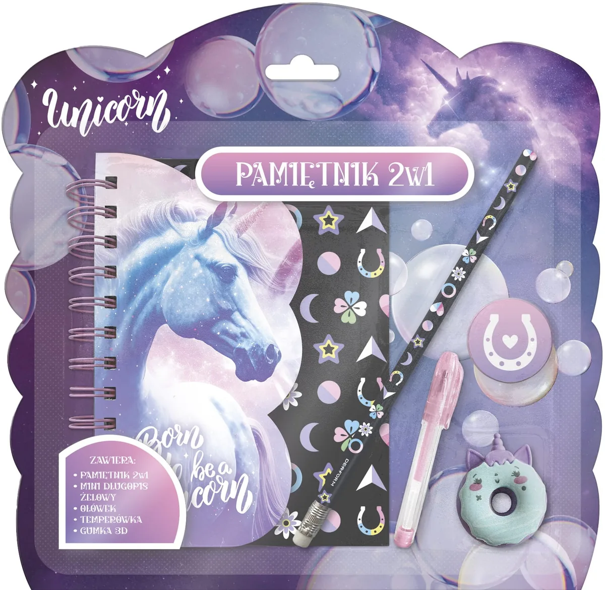 Jurnal Secret Derform Unicorn 15 Cu Accesorii