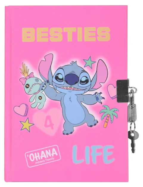Jurnal Secret Paso Stitch Besties 4 Life A5 96 Pagini