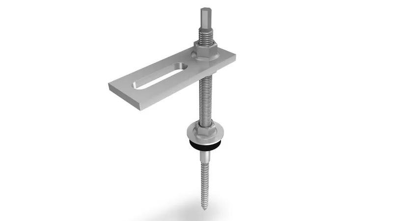 K2 2000120 M10x180 Surub Ancorare pentru Acoperisuri Ondulate Fibrociment