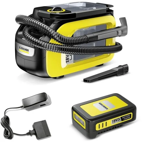 Karcher SE 3-18 Compact Battery Set 2.5Ah Galben Negru