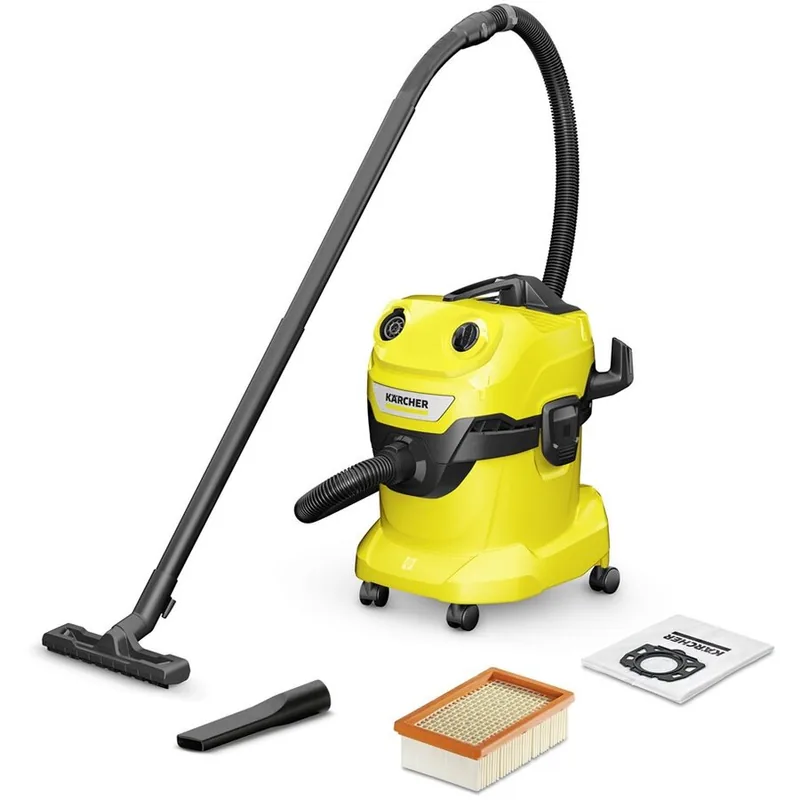 Karcher WD 4 V-20/5/22 1000W Galben Negru