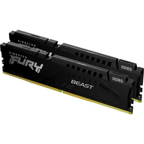 Kingston Fury Beast 128GB 5600MHz CL36 Dual Channel Kit Negru