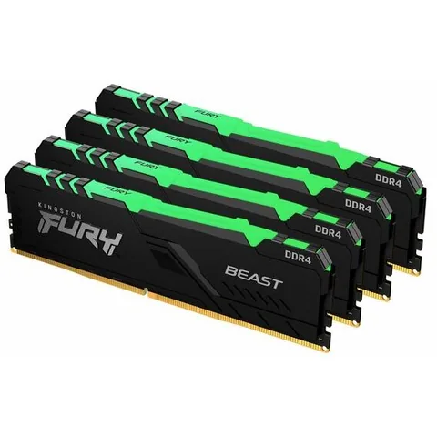 Kingston FURY Beast 128GB DDR4 3200MHz CL16 Quad Channel Kit