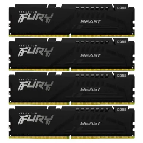 Kingston Fury Beast Black Intel XMP 3.0 64GB (4x16GB) DDR5-6000MHz CL40