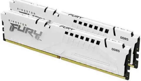 Kingston FURY Beast DDR5 64GB (2x32GB) 6400MHz CL32 White