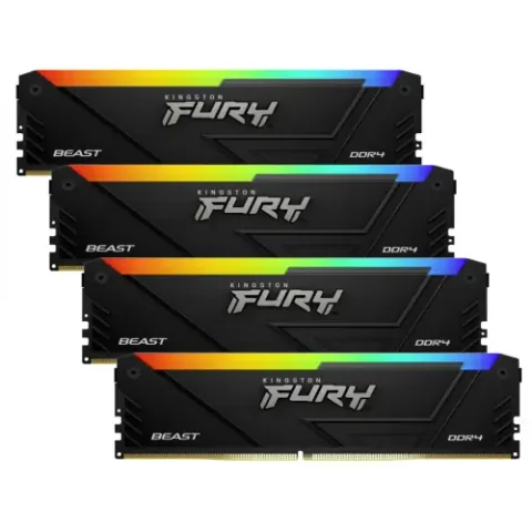 Kingston Fury Beast RGB 32GB (4x 8GB) DDR4-3600 CL17
