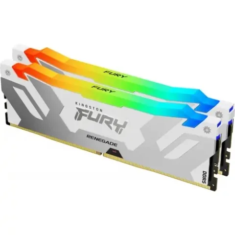 Kingston FURY Renegade RGB White 64GB (2x32GB) DDR5-6400MHz CL32