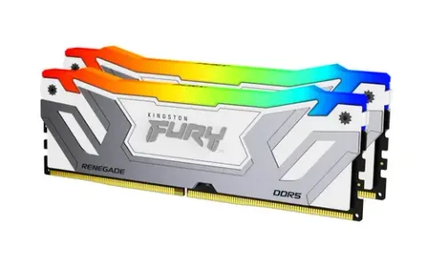 Kingston FURY Renegade White 48GB DDR5 8400MT/s CL40 CUDIMM Kit