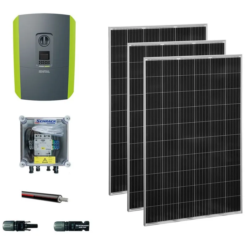 Kit Fotovoltaic Schrack 3kW 12x250W IGTL 3.0 Invertor Kostal