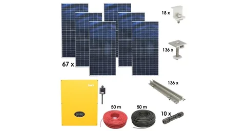 Kit Sistem Fotovoltaic Breckner Germany 30kW Trifazic On-Grid