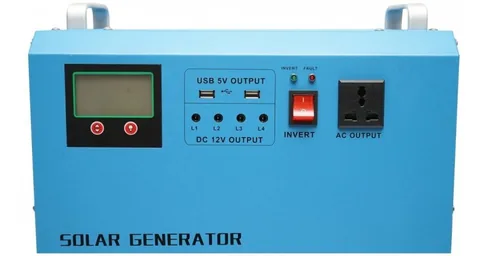 Kit Sistem Solar Fotovoltaic Breckner Germany 200W 12V 85Ah Invertor PWM 500W - imagine 2