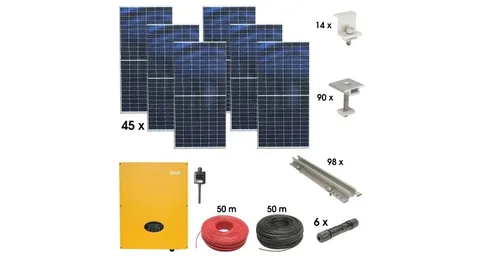 Kit Sistem Solar Fotovoltaic Breckner Germany 20kW Trifazic On Grid WiFi