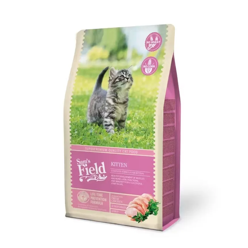 Hrana pentru Pisici Sam's Field Cat Kitten 7.5kg