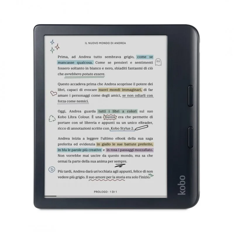 Kobo Libra Colour 32GB Negru Cu Kobo Stylus 2