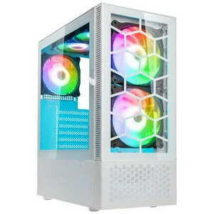 Kolink Observatory MX Glass aRGB Mid-Tower Alb