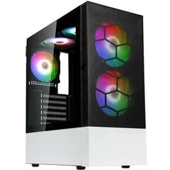 Kolink Observatory MX Mesh ARGB Mid-Tower Negru/Alb