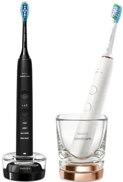 Philips Sonicare DiamondClean 9000 Set 2 Negru si Rose Gold - imagine 2