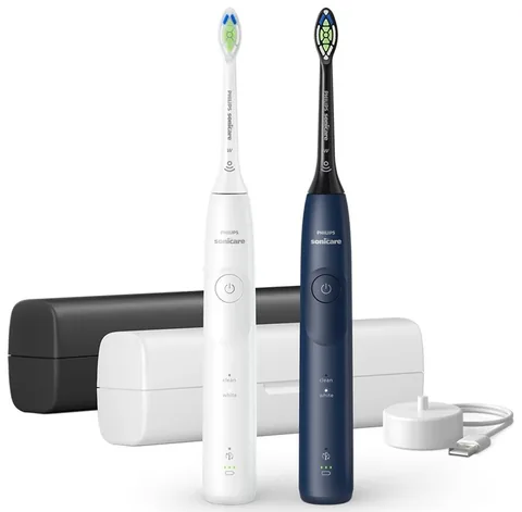 Philips Sonicare 5500 Set Alb si Albastru
