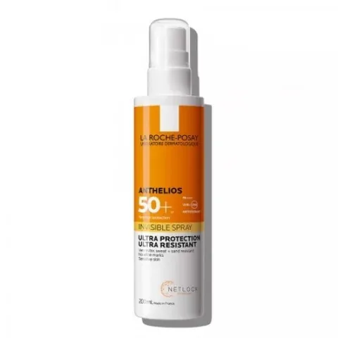 Spray Solar La Roche Posay Anthelios Invizibil Fara Parfum SPF50+ 200ml