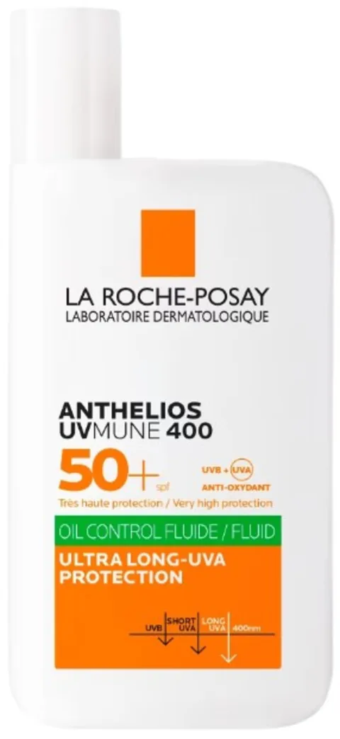 Fluid de Protectie Solara La Roche-Posay Anthelios UVMune 400 Oil Control SPF50+ 50ml