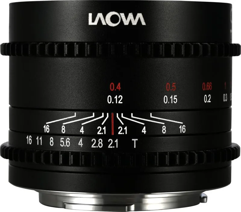 Laowa 10mm T2.1 Zero-D MFT Cine Obiectiv Fix Montura MFT Focalizare Manuala