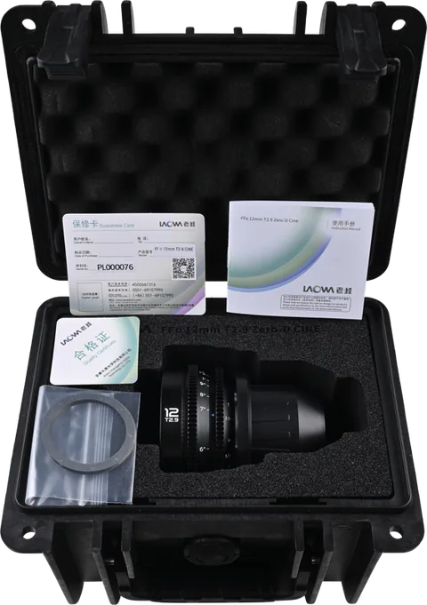 Laowa 12mm T2.9 Lite Zero-D VV Cine Lens ARRI PL 122° 610g - imagine 5