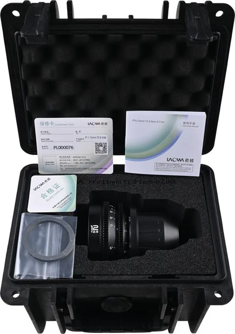 Laowa 12mm T2.9 Lite Zero-D VV Cine Lens ARRI PL 122° 610g - imagine 10