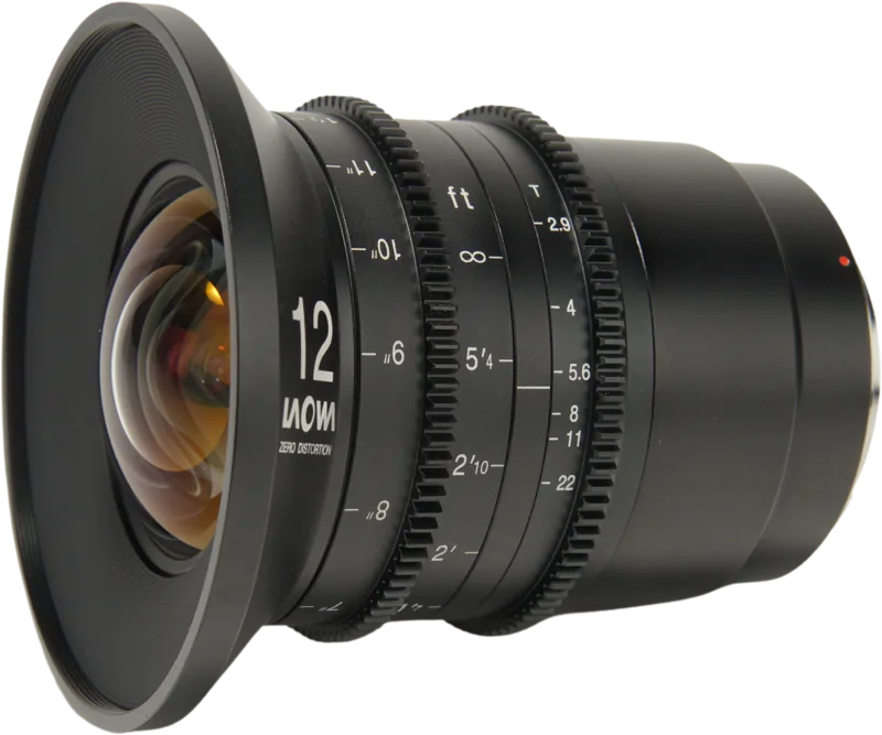 Laowa 12mm T2.9 Zero-D Cine Canon RF Feet - imagine 3